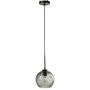 Voir la diapositive 1 : Paris Prix Lampe Suspension en Verre  Boule Pois  36cm Gris