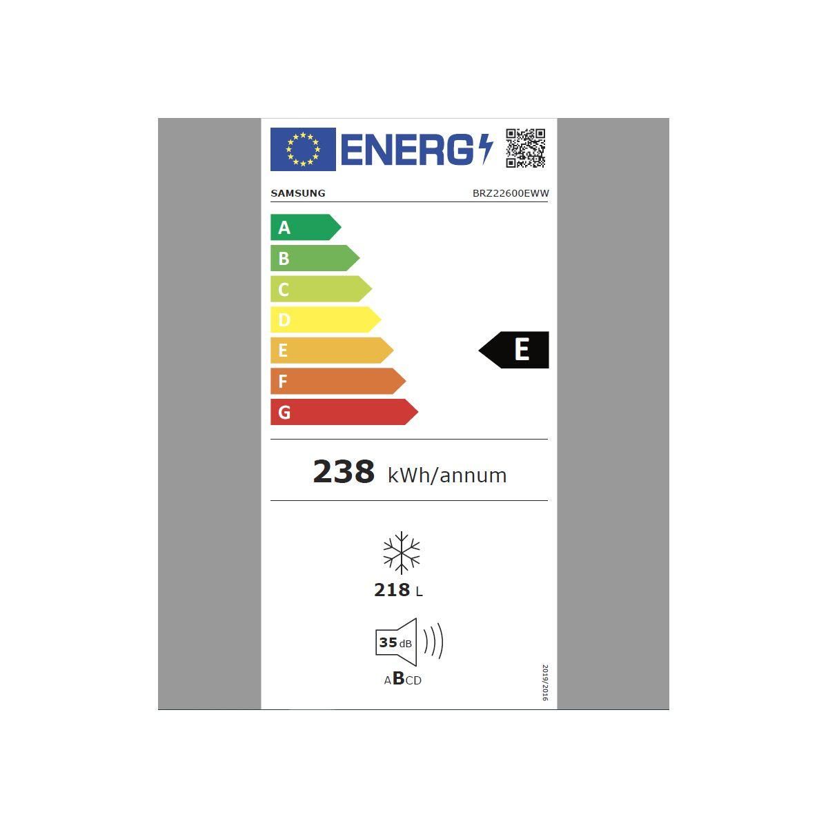 Samsung Congélateur encastrable BRZ22600EWW/EF
