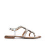 Voir la diapositive 2 : GEOX Sandales Argenté Femme Geox Sozy Plus