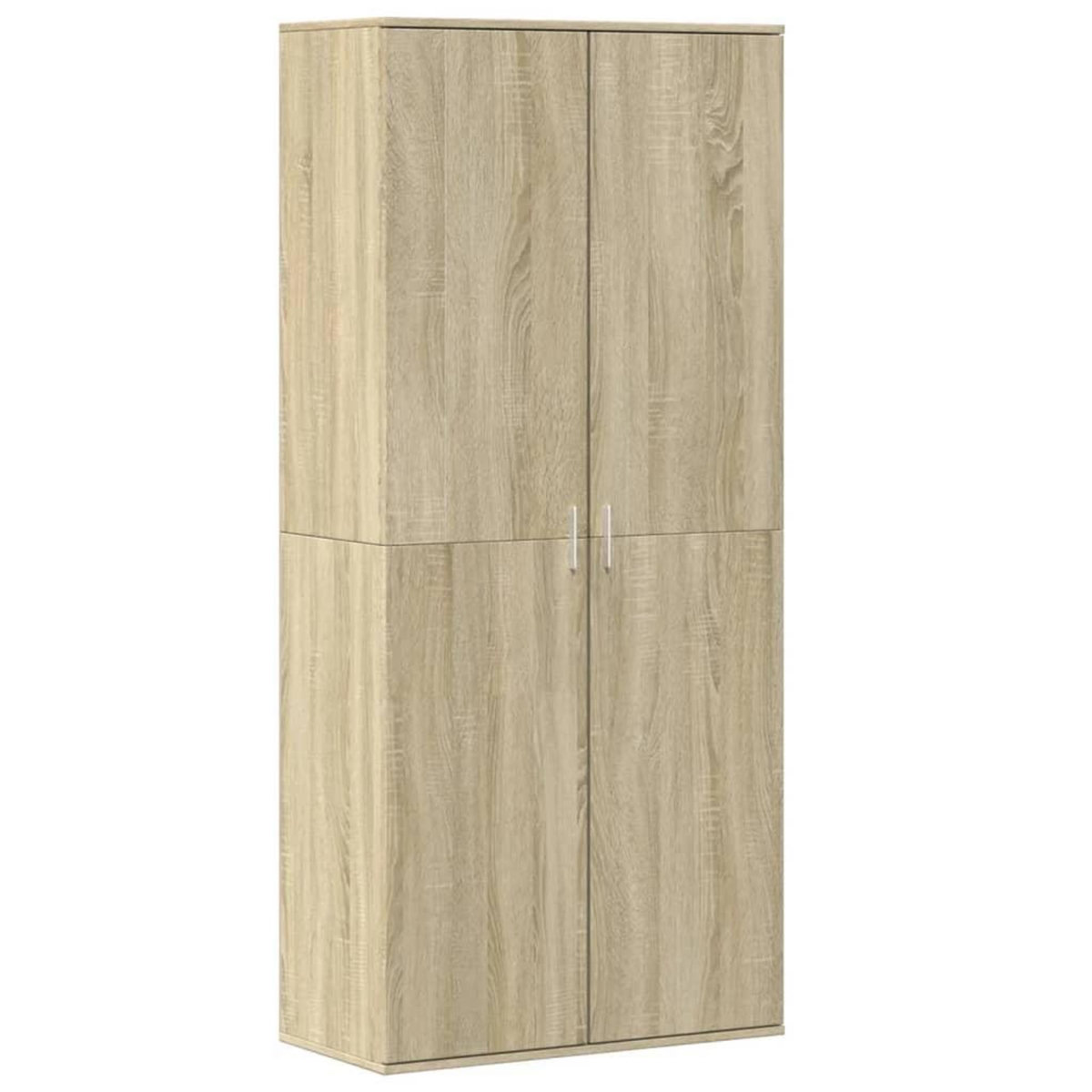 VIDAXL Armoire a chaussures Chene sonoma 80x39x178cm Bois d'ingenierie