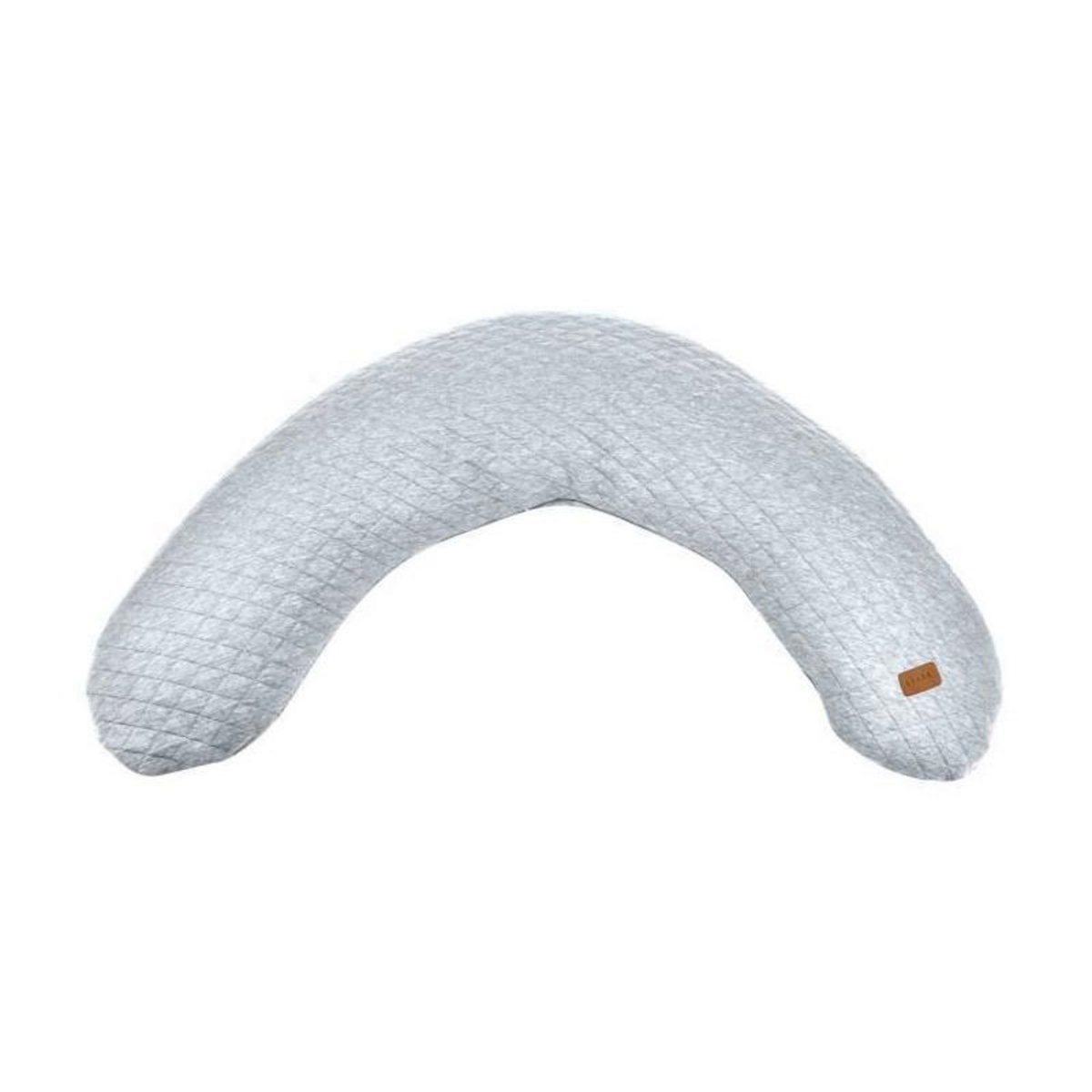 BEABA BEABA Big FlopsyTM Coussin dallaitement et de maternite, Fleur de coton, Gris Chine