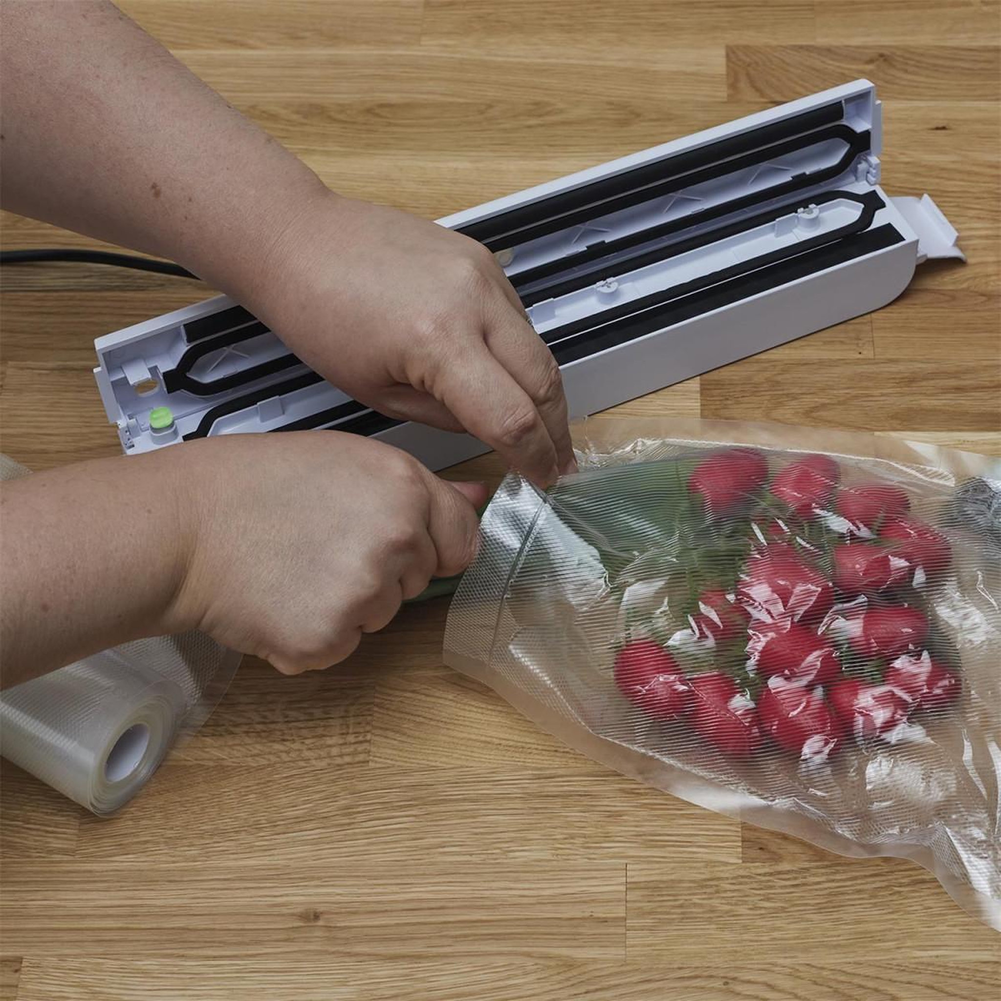 Voir la diapositive 6 : COOK CONCEPT Lot de 2 sacs alimentaire  cook  300cm transparent