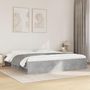 Voir la diapositive 1 : VIDAXL Cadre de lit sans matelas gris beton 180x200 cm bois ingenierie