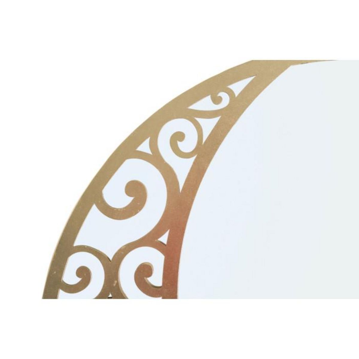 Paris Prix Miroir Mural Design  Luna  72cm Or