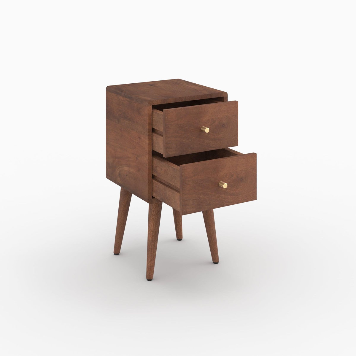 Rendez vous déco Table de chevet en bois de manguier-Oréa