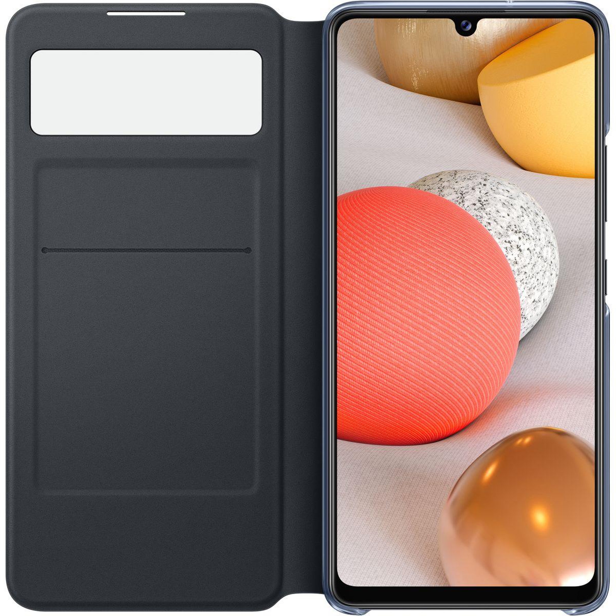 Voir la diapositive 2 : Samsung Etui a42 5g view cover noir