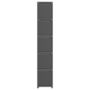 Voir la diapositive 3 : VIDAXL Etagere a 15 cubes avec boîtes Gris 103x30x175,5 cm Tissu