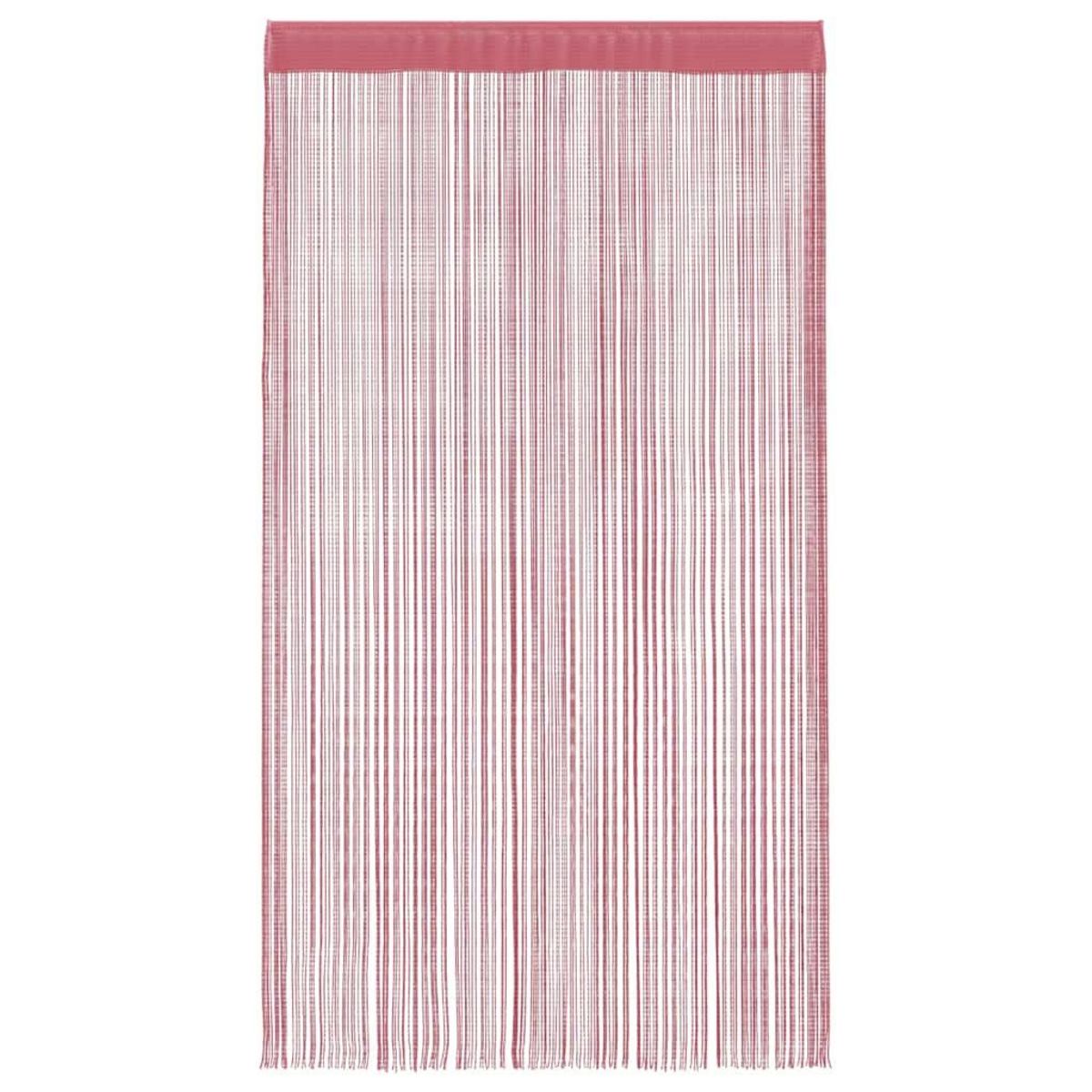 VIDAXL Rideaux a fils 2 pcs rose 100x250 cm