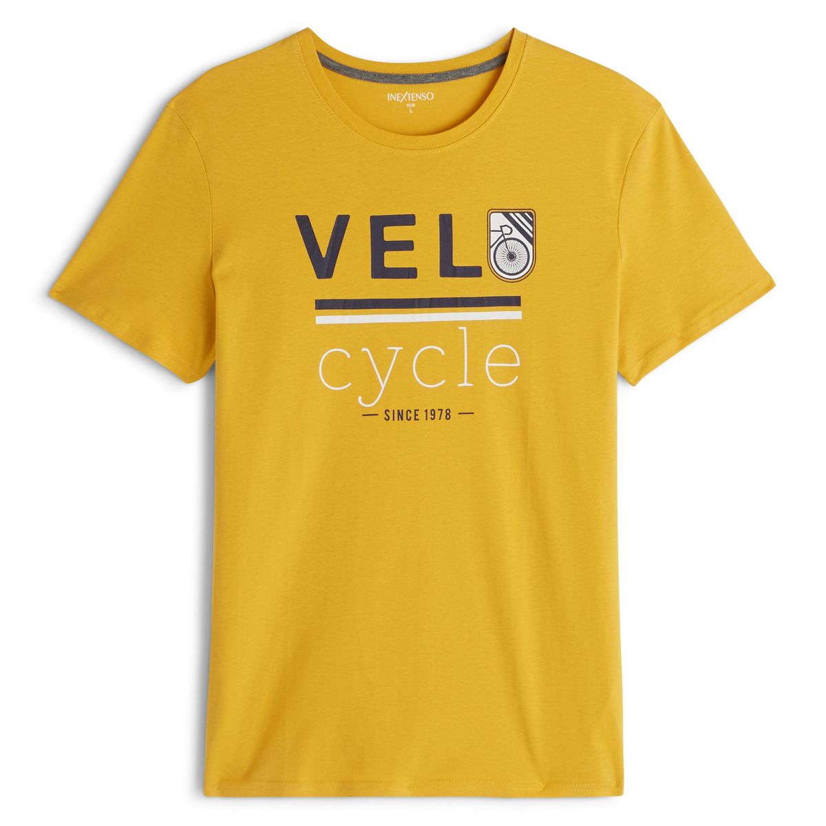 IN EXTENSO T-shirt homme Jaune taille S
