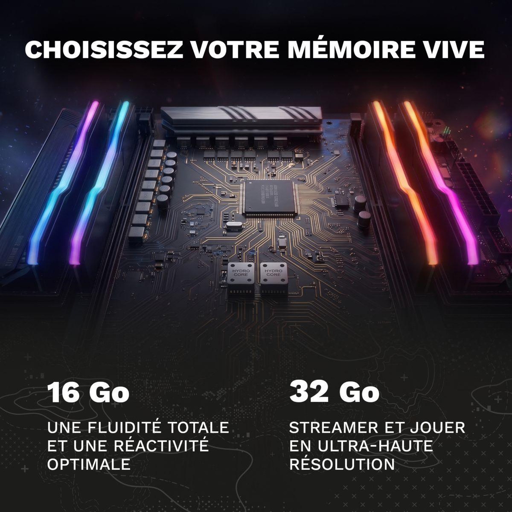 Voir la diapositive 5 : SKILLKORP PC Gamer SK06 - AMD Ryzen 5 5500 - NVIDIA GeForce RTX 5060 - 32 Go RAM DDR4 - SSD 1 To