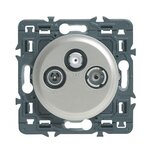 Legrand Celiane prise TV-FM-sat titane à composer