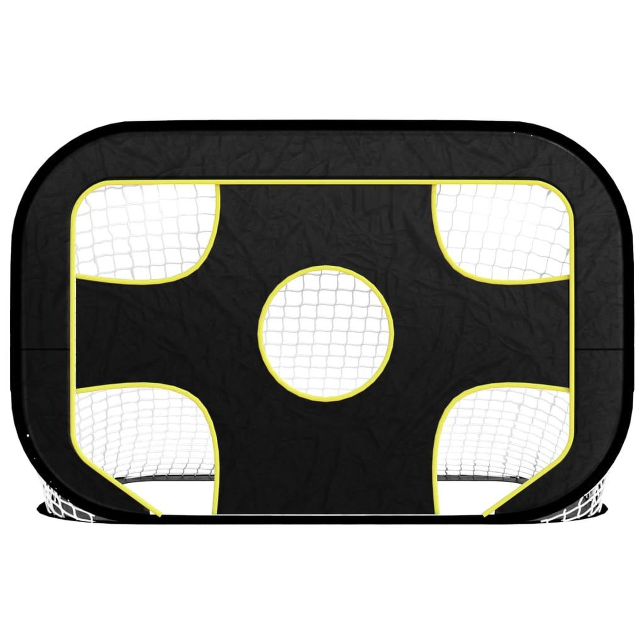 Voir la diapositive 3 : VIDAXL Filet de but de football avec cible 120x80x80 cm polyester