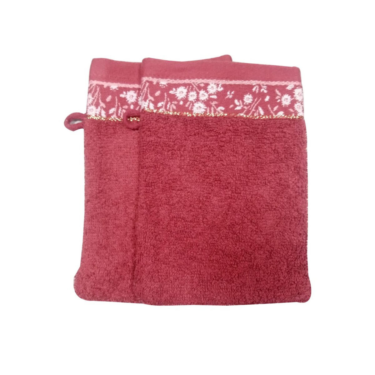 Lot De 2 Gants De Toilette Coton Égyptien - Ultra Doux Et Absorbants | Lyra Linens