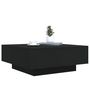 Voir la diapositive 6 : VIDAXL Table basse avec lumières LED noir 80x80x31 cm
