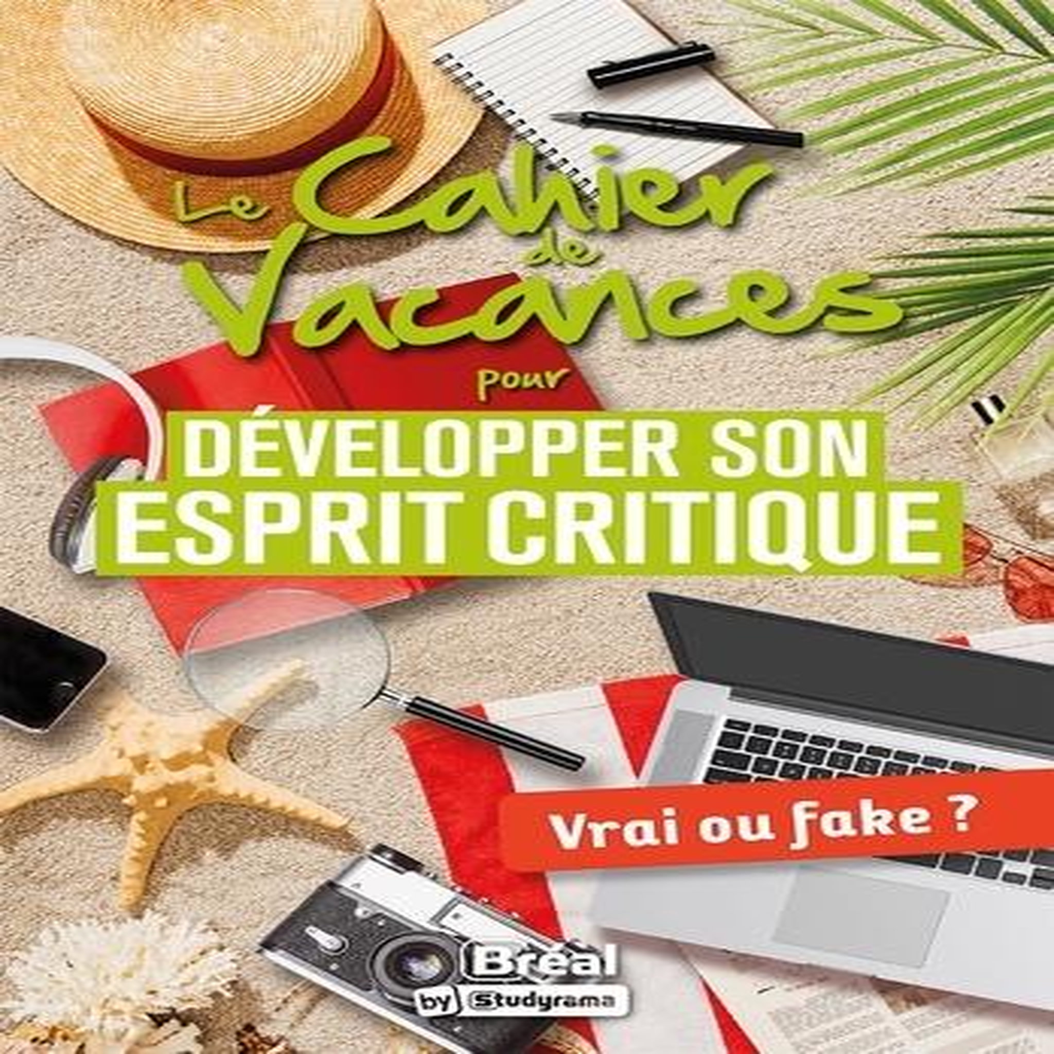 LE CAHIER DE VACANCES POUR DEVELOPPER SON ESPRIT CRITIQUE. VRAI OU FAKE ?, Cobast Eric