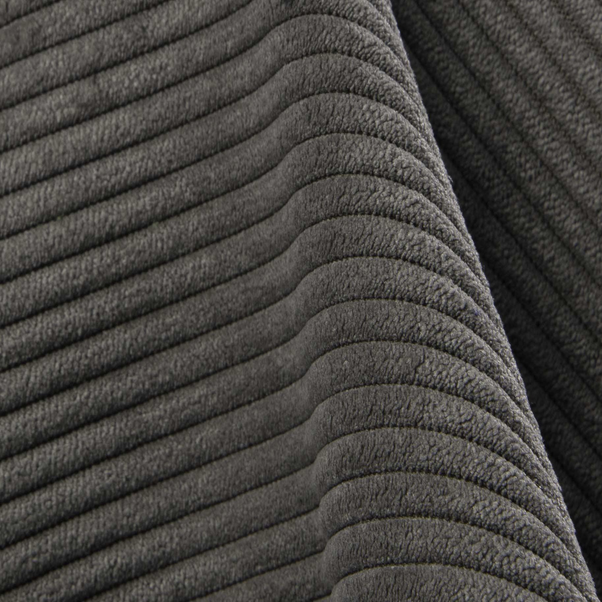 Voir la diapositive 6 : BEST MOBILIER Lumi - banquette convertible clic-clac 2 places en velours côtelé