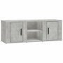 Voir la diapositive 2 : VIDAXL Meuble TV Gris beton 100x31,5x35 cm Bois d'ingenierie
