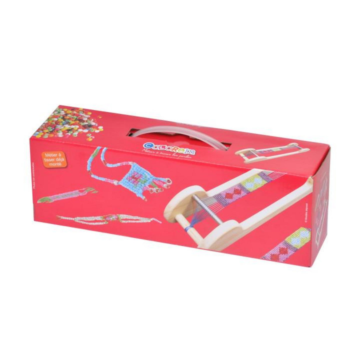 Paris Prix Kit Complet  Métier à Tisser  30cm Naturel