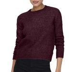 JACQUELINE DE YONG Pull Prune Femme JDY Silja. Coloris disponibles : Violet