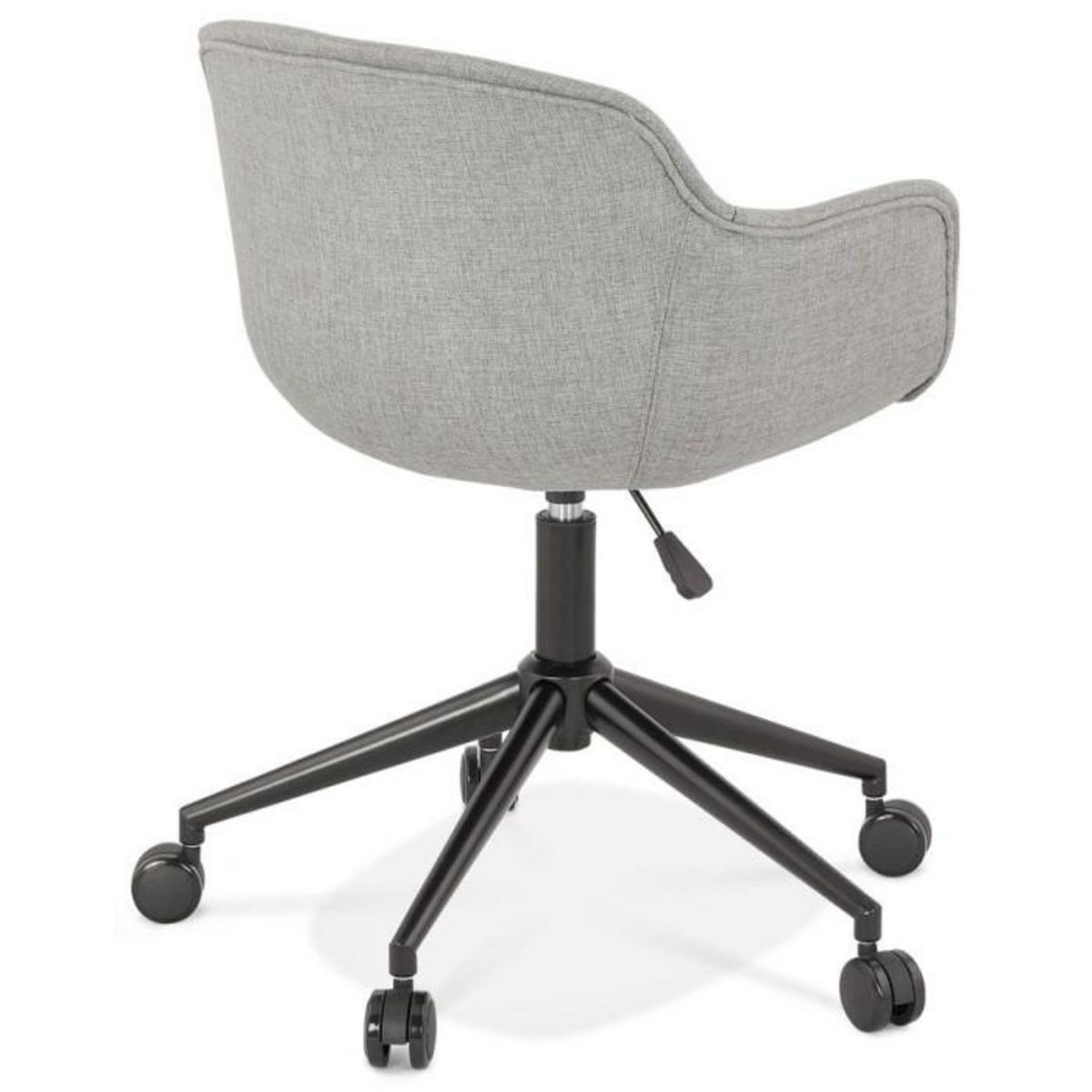 Paris Prix Chaise de Bureau Design  Alma  80cm Gris