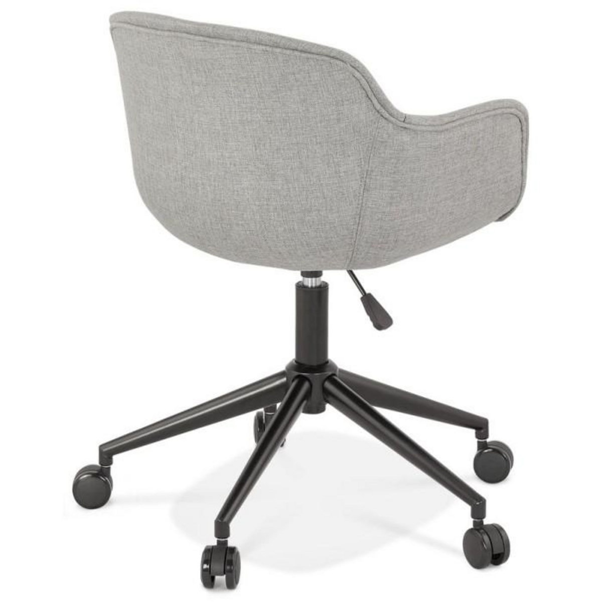 Paris Prix Chaise de Bureau Design  Alma  80cm Gris