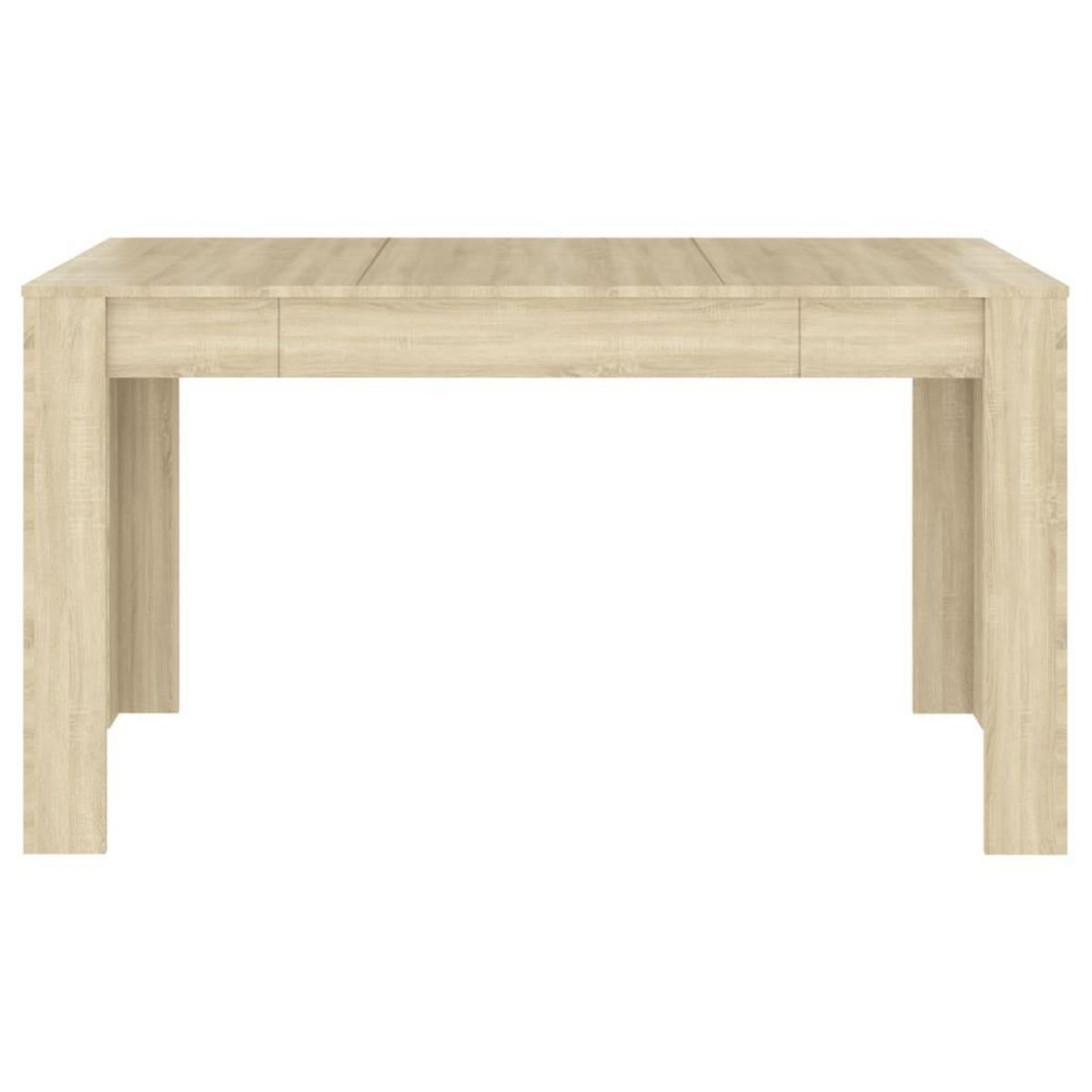VIDAXL Table a manger Chene sonoma 140x74,5x76 cm Bois d'ingenierie