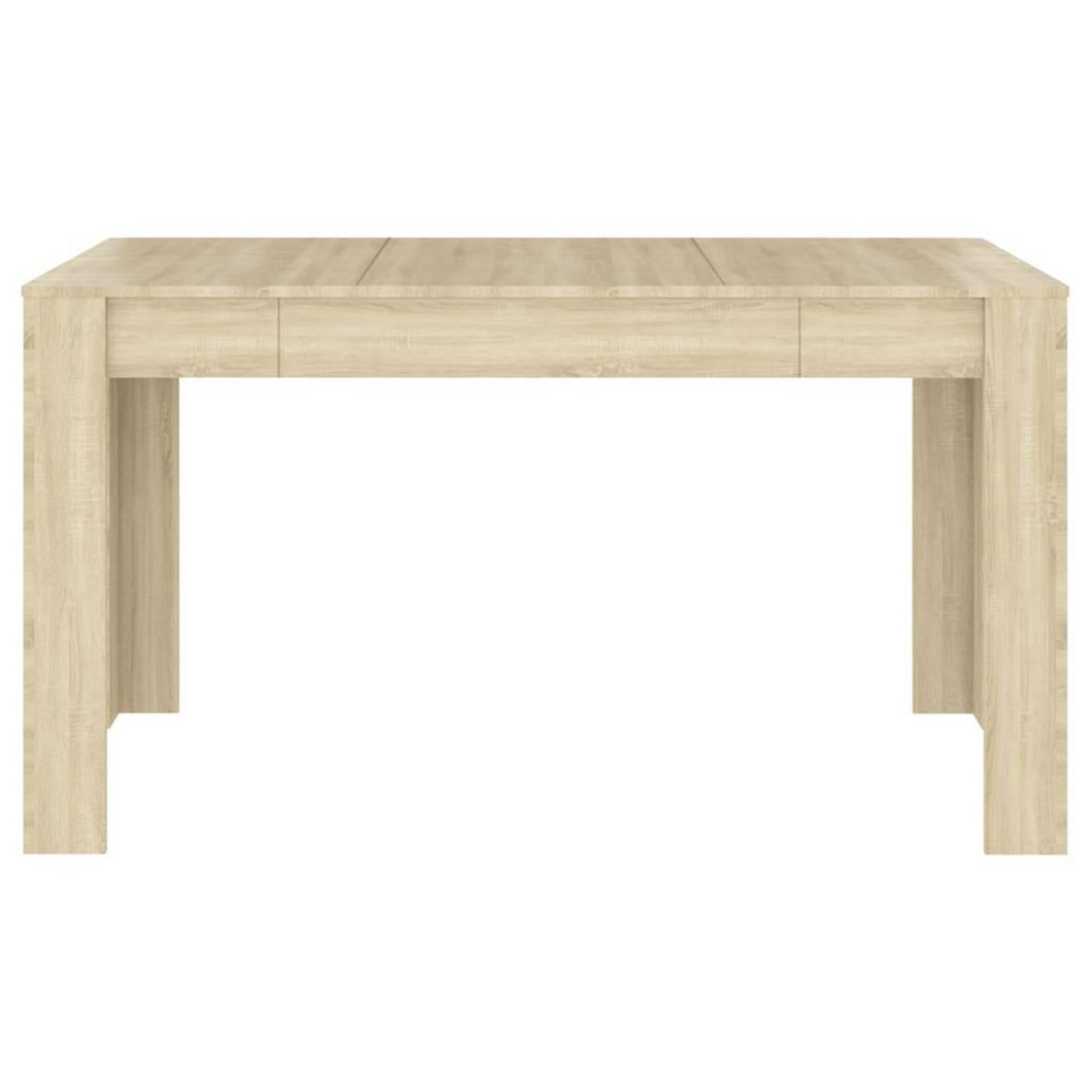 VIDAXL Table a manger Chene sonoma 140x74,5x76 cm Bois d'ingenierie