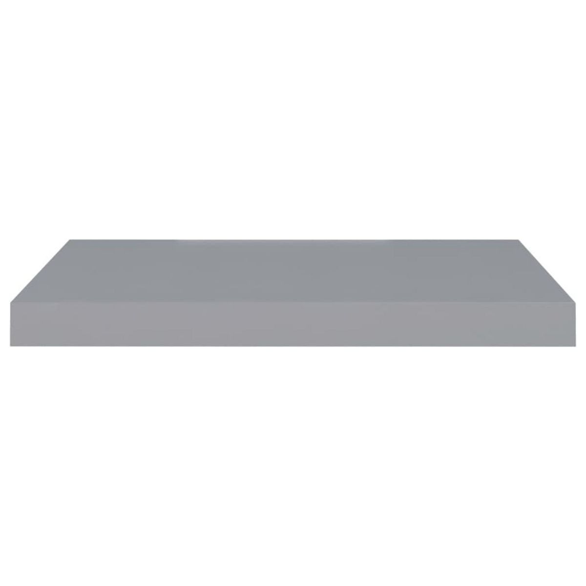 VIDAXL Etageres murales flottantes 4 pcs Gris 60x23,5x3,8 cm MDF