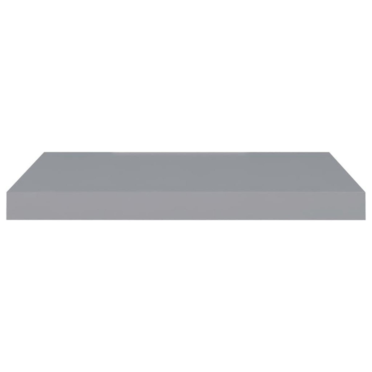 VIDAXL Etageres murales flottantes 4 pcs Gris 60x23,5x3,8 cm MDF