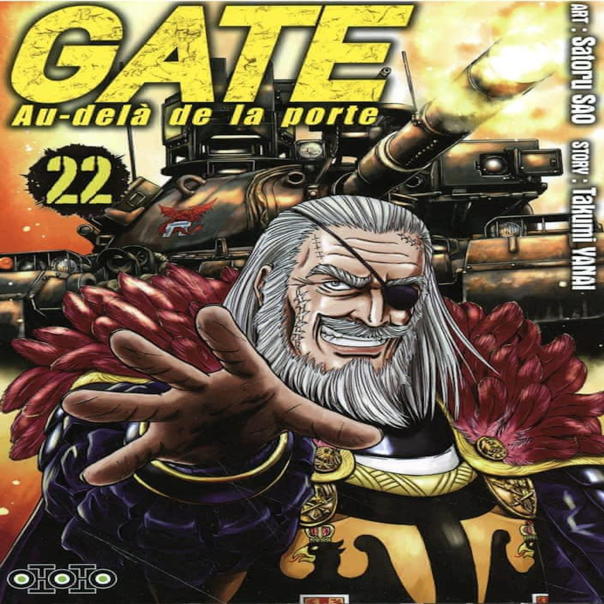 GATE, AU-DELA DE LA PORTE TOME 22 , Yanai Takumi