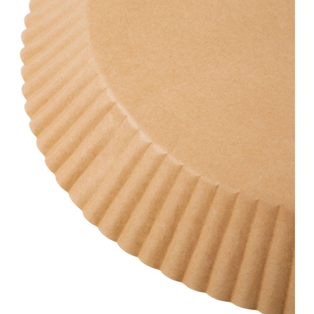 ESSENTIEL B Papier Lot de 100 Feuilles Rondes 19cm Jetables Antiadhésif - Anti-salissure pour AirFryer et Four