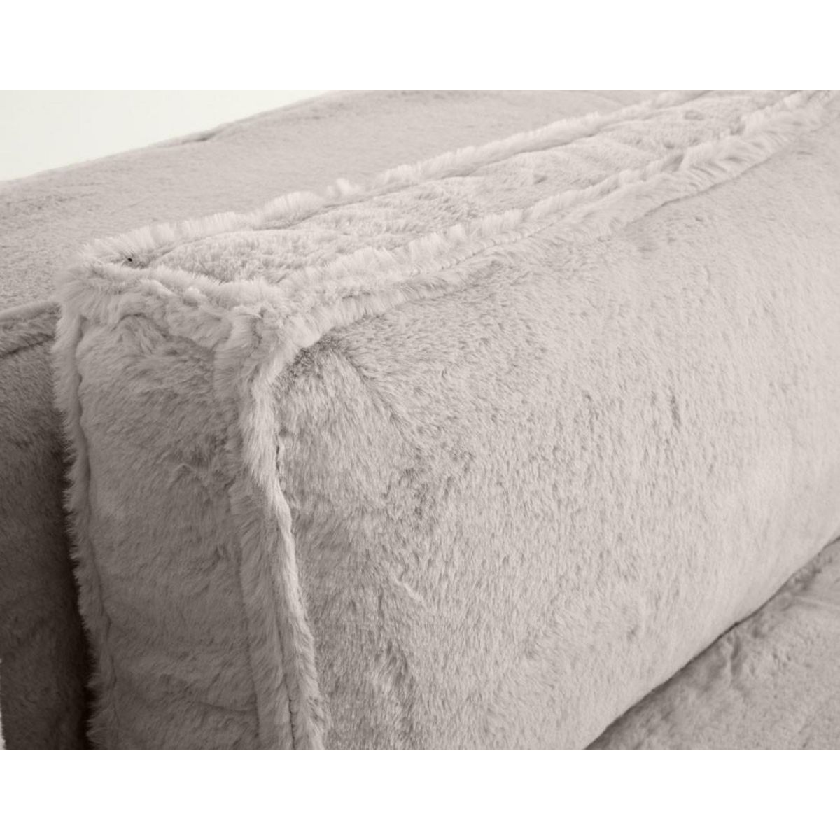 LISA DESIGN Stella - canapé d'angle droit - 4 places - en fausse fourrure