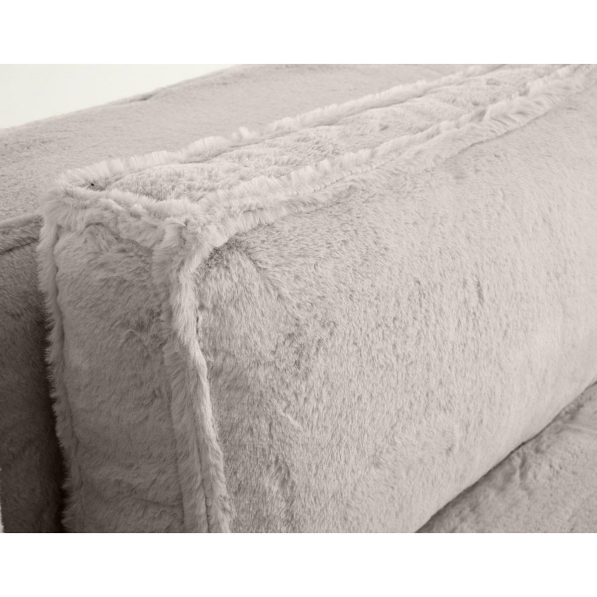 LISA DESIGN Stella - canapé d'angle droit - 4 places - en fausse fourrure