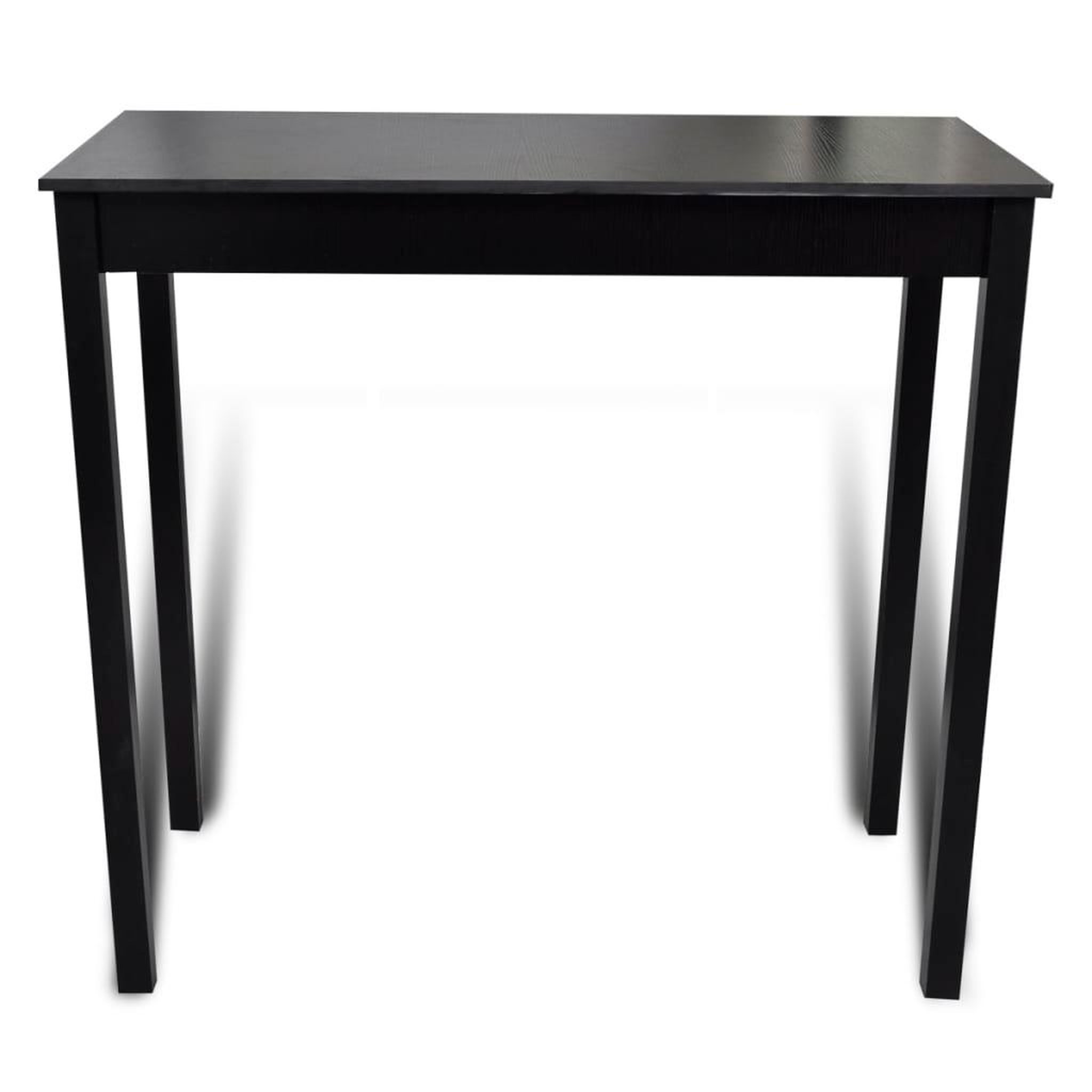 Voir la diapositive 4 : VIDAXL Set de 1 table de bar et 2 tabourets noir