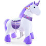 Voir la diapositive 1 : Ponycycle Licorne blanche - violette
