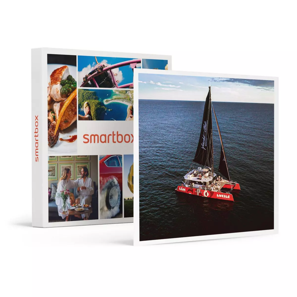 Smartbox Sortie en catamaran d'1h30 pour 2 personnes depuis La Grande-Motte - Coffret Cadeau Sport & Aventure