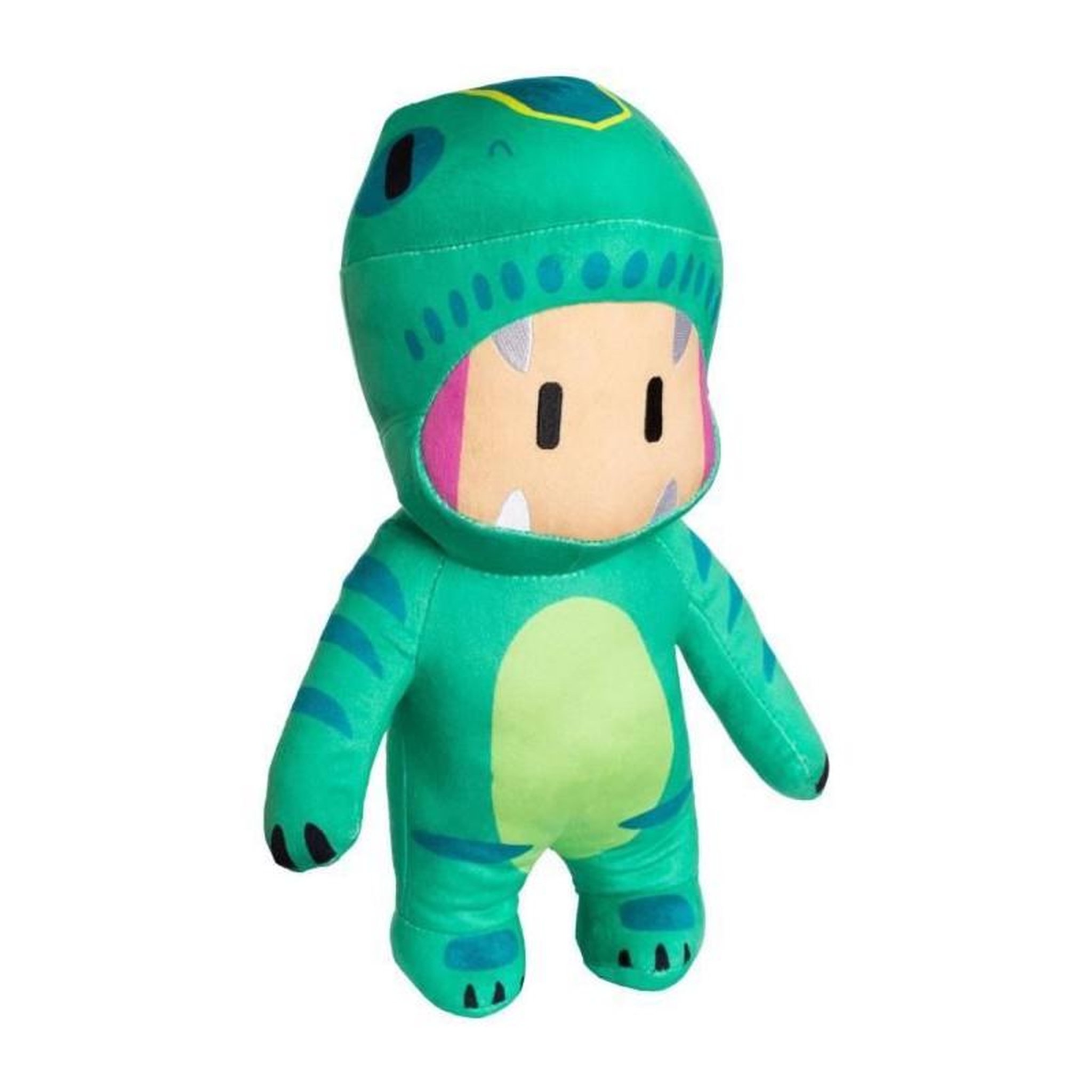 Voir la diapositive 2 : BANDAI Grande peluche - BANDAI - Stumble Guys - T Rex Guy - 30 cm