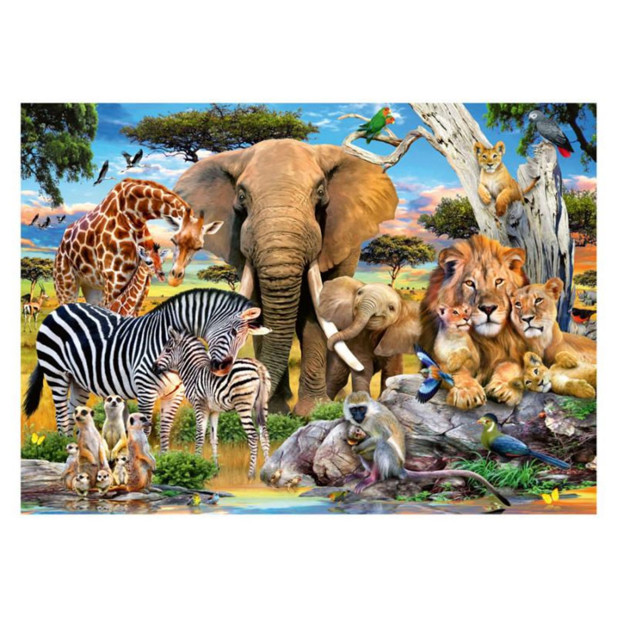 RAVENSBURGER Ravensburger - Jigsaw puzzle Baby Love, 500 pcs. 120010265