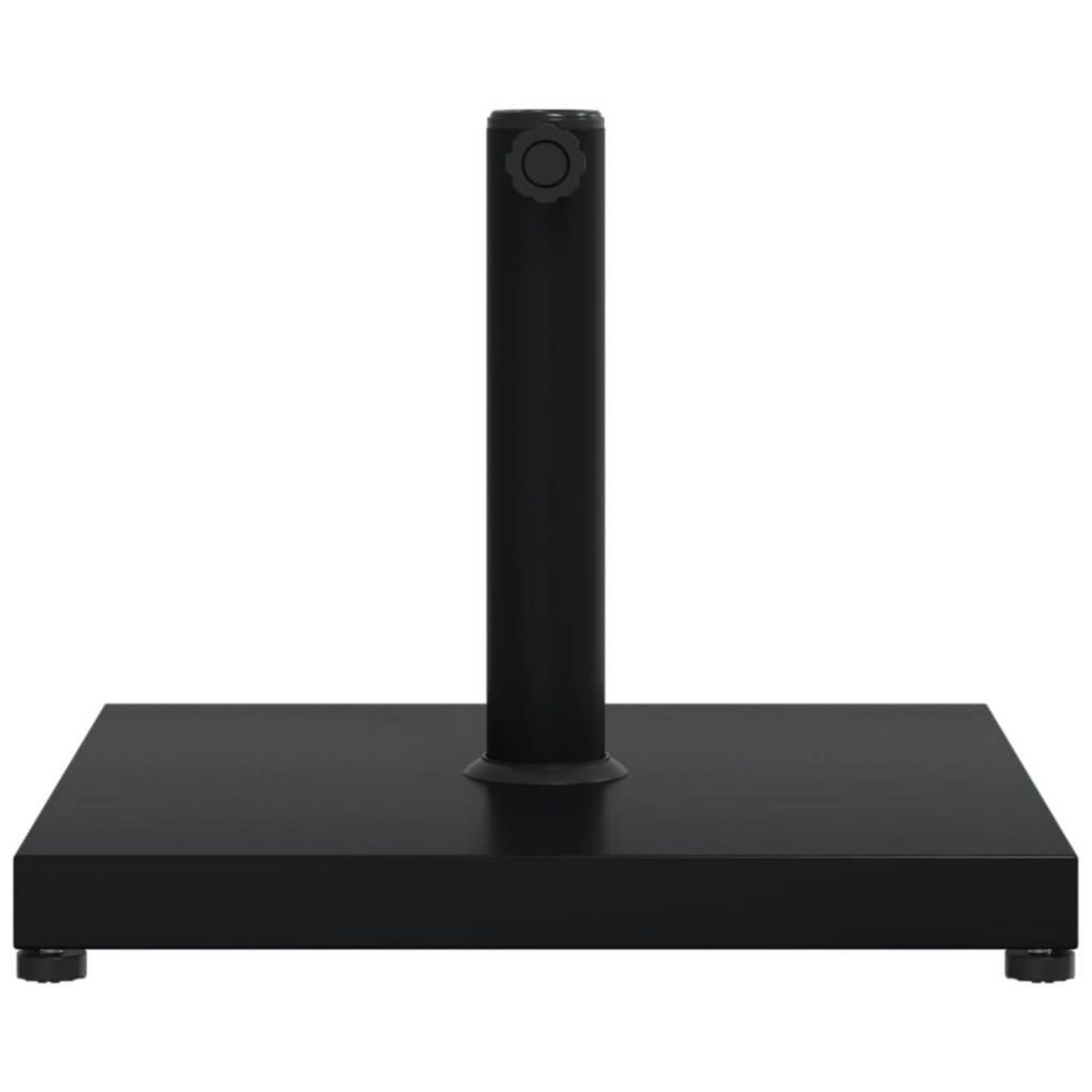 VIDAXL Base de parasol pour mats Ø32/38/48 mm 18 kg carre