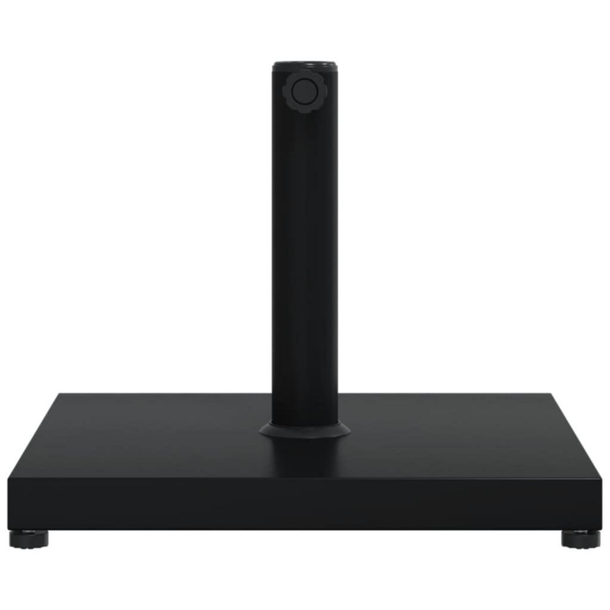 VIDAXL Base de parasol pour mats Ø32/38/48 mm 18 kg carre