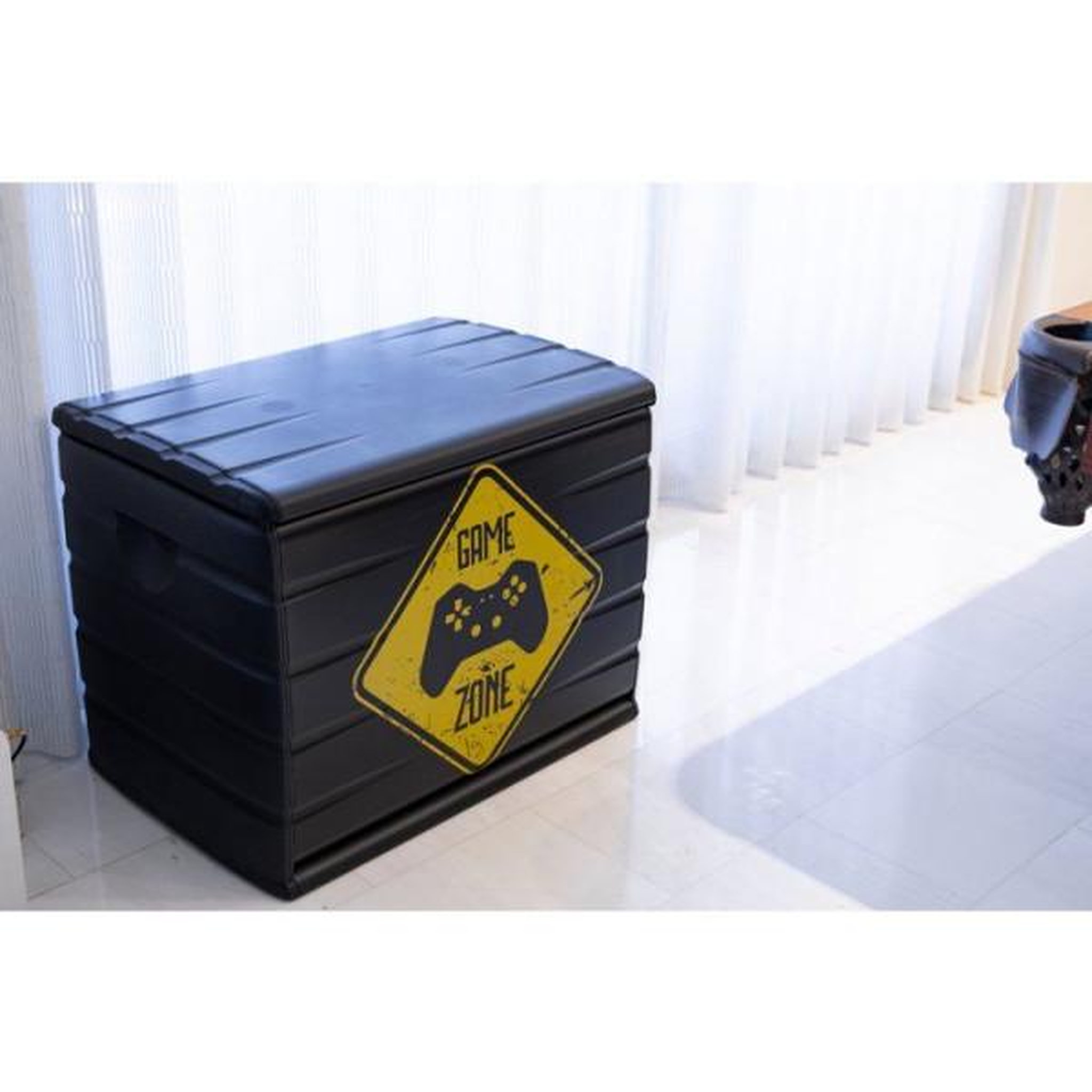 Voir la diapositive 3 : PLASTIKEN Coffre de rangement - plastiken - 260 l - 80 x 61 x 53 cm - game