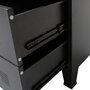 VIDAXL Commode a tiroirs Metal Style Industriel 78 x 40 x 93 cm Noir