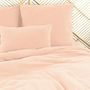 Voir la diapositive 2 : Home collection Parure Housse De Couette 3pcs 240x220 100% Gaze De Coton 57 Fils - PÊche