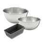 Voir la diapositive 1 : ZENKER Set pâtisserie avec mini moule à cake 20 cm, 2 bols à mixer et 1 spatule Zenker