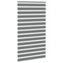 Voir la diapositive 3 : VIDAXL Store zebre gris fonce largeur du tissu 115,9 cm polyester