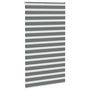 Voir la diapositive 3 : VIDAXL Store zebre gris fonce largeur du tissu 115,9 cm polyester