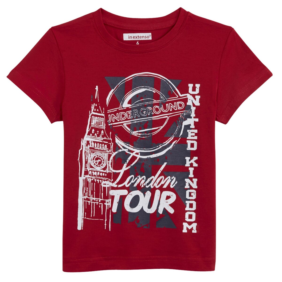 IN EXTENSO Tee-shirt Manches courtes  London tour Garçon