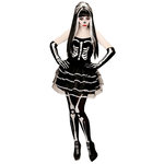 WIDMANN Déguisement squelette - Femme - S - 36/38