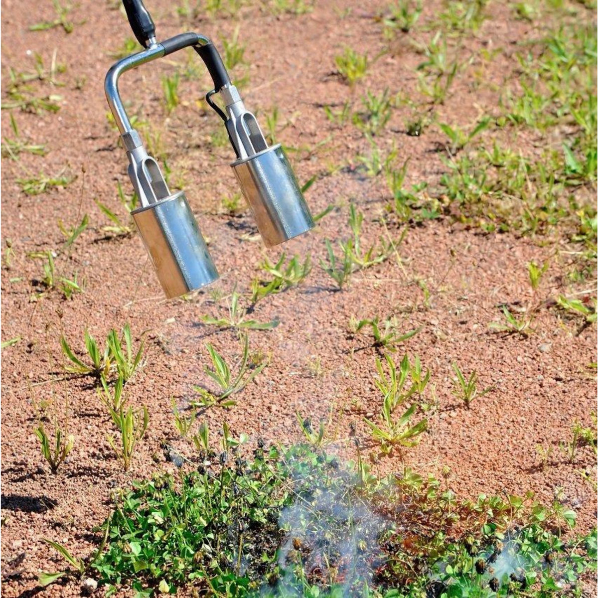 Hozelock Désherbeur thermique à gaz 2 brûleurs en métal et plastique