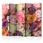 Paris Prix Paravent 5 Volets  Pastel Roses  172x225cm